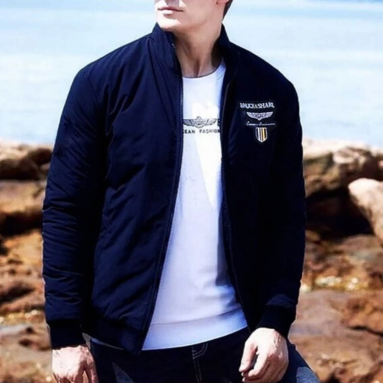 Jacket (Navy Blue) - New - [Refined]